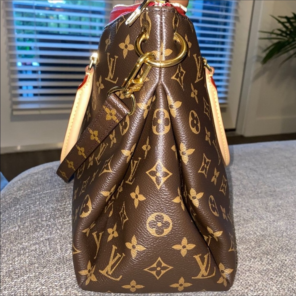 💎 WITH RECEIPT LOUIS VUITTON CERISE PALLAS MM LIKE NEW BAG - Picture 14 of 16